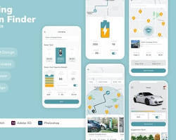 Aplicación para Buscar Estaciones de Carga de Vehículos Eléctricos: Localiza estaciones de carga cercanas, verifica la disponibilidad, navega, paga de forma segura y carga tu vehículo eléctrico. - Product Image 3