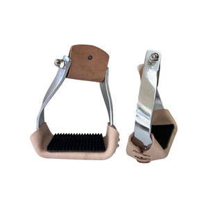 อานม้าเหล็กพร้อมแผ่นยางรองเท้าสำหรับขี่ม้า - Product Image 2