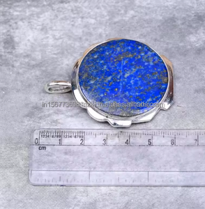 Collier Pendentif Lapis Lazuli Bijoux Lapis Bijoux Pierres Précieuses Lapis Lazuli Pierre de Guérison Pendentif Bleu Collier Lapis Pierre Bleue - Product Image 3