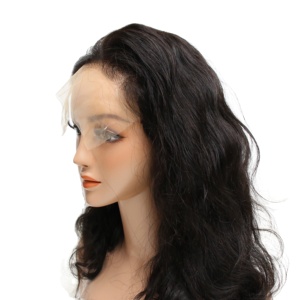 Extension de cheveux vietnamienne 360 Full Lace 100% cheveux humains Remy, texture ondulée, ligne de cheveux naturelle, douce et respirante, double trame machine - Product Image 2