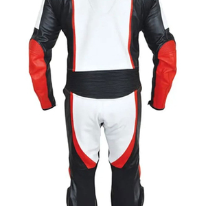 Traje de Motocicleta de Cuero con Construcción Resistente, Traje de Motocicleta de Cuero con Ajuste Equilibrado, Equipo de Conducción - Product Image 6