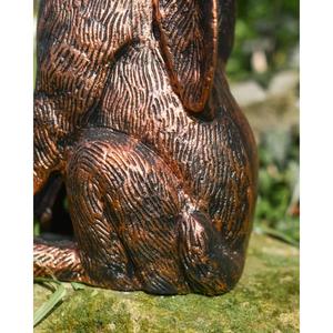 Metal Crafts Handmade Bronze Rabbit <b>Ornament</b> Garden Supplies Cheap Prices <b>Easter</b> Decoration - Product Image 2