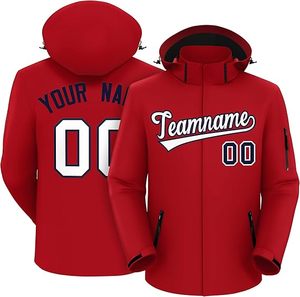 Veste de football à capuche personnalisée OEM de haute qualité, coupe-vent, épaisse et chaude, doudoune longue pour l'hiver - Product Image 6