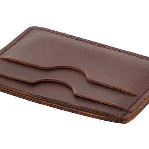 Tarjetero de Cuero Premium para Hombre, Cartera Minimalista Delgada, Estuche para Tarjetas de Crédito de Cuero Genuino, Organizador de Tarjetas Compacto de Bolsillo - Product Image 5