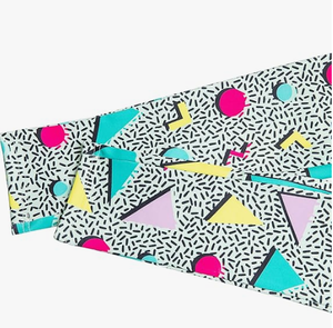 Ensemble de survêtement 2 pièces pour femmes, imprimé géométrique Y2K, manches longues, à capuche, en polyester tricoté, vêtements de sport, coupe ample, toutes saisons - Product Image 5