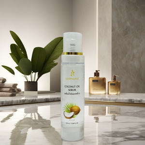 SIRIMONA Sérum Premium Bio à l'Huile de Coco, Huiles d'Avocat et de Macadamia, Hydratant Éclaircissant et Blanchissant, Vitamine E, Soin Herbal pour la Peau - Product Image 2