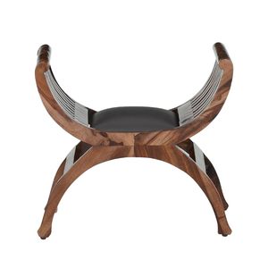 Mela <b>Bench</b> Made Of Solid Teak Wood High Quality With Dark Brown and Cushion For <b>Indoor</b> or Outdoor - Product Image 2