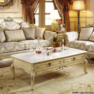 ชุดโซฟาห้องนั่งเล่นสไตล์วิลล่าฝรั่งเศสสุดหรู  ทำจากไม้มะฮอกกานีแท้แกะสลักด้วยมือ  หุ้มเบาะสไตล์พระราชวังยุโรป - Product Image 3