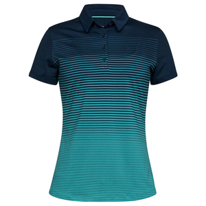 Polo de golf à manches courtes pour femmes, en gros, coupe classique, sublimation, polo de sport pour femmes - Product Image 1