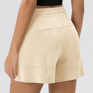 Pantalones Cortos Deportivos de Alto Rendimiento para Mujer, 100% Algodón de Alta Calidad, Transpirables, de Secado Rápido, Ecológicos, Personalizables, Servicio OEM - Product Image 2