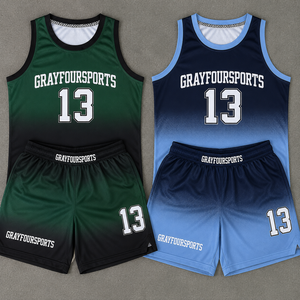 Nouvel ensemble d'uniformes de basketball personnalisés pour hommes, maillot et short de sublimation pour équipe, fabricant de vêtements de sport personnalisés - Product Image 5