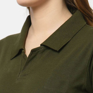 เสื้อเชิ้ตผู้หญิงแบบเรียบของ Wearpex รับสกรีนโลโก้ แขนสั้น คุณภาพสูง ระบายอากาศได้ดี ผลิตจากผ้าถัก เป็นมิตรต่อสิ่งแวดล้อม แห้งเร็ว - Product Image 5