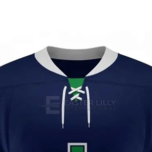 Maillot de hockey sur glace en polyester à marque privée, best-seller, léger - Product Image 4