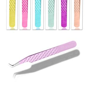 Pince à épiler pour extensions de cils sur mesure, nouvelle conception, en acier inoxydable, à pointe fine, best-seller - Product Image 3