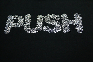 T-shirts surdimensionnés en gros personnalisés de haute qualité avec strass 3D pour hommes et femmes – T-shirts pour hommes avec strass tendance - Product Image 6