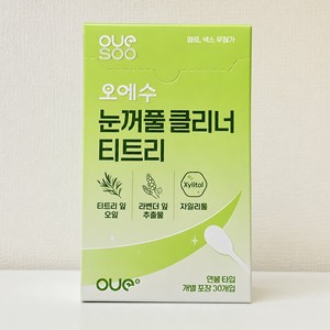 Coton-tiges pour les yeux OESU Tea Tree, lingettes nettoyantes pour paupières, 30 pièces, nettoyant pour les glandes de Meibom, démaquillant pour les yeux, augenlidreiniger - Product Image 2