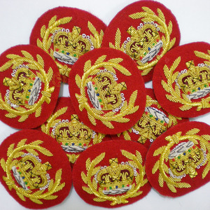 Insignias Bordadas de Alta Calidad, Último Modelo, Hechas a Mano con Hilo de Oro y Decoración de Cuentas, Tipo Coser, Alta Calidad, Último Modelo - Product Image 5
