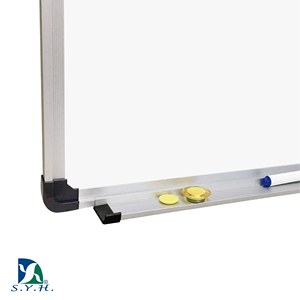 Pizarra Magnética de Borrado en Seco con Marco de Aluminio, Ganchos de Montaje y Protección de Esquinas de Plástico - Product Image 2