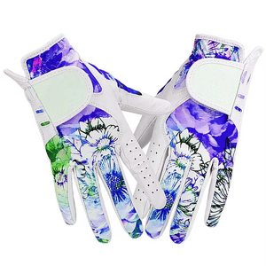 Guantes de Golf Profesionales de Cuero Genuino para Hombre GEO BROTHERS, Cierre de Hebilla, Logotipo Personalizado, Marcador de Pelota Extraíble - Product Image 1