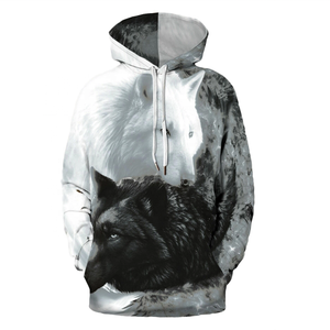Men's Lion Print Hoodie Sublimation Transfer Regular Fit Casual <b>Animal</b> <b>Pattern</b> Polyester <b>Knitted</b> Autumn Style - Product Image 6