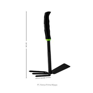 Juego de Herramientas de Jardinería Modernas de Alta Calidad ISKU, 3 Piezas, Mango de Acero al Carbono Reforzado, Pala, Azada, Rastrillo, Ergonómico, OEM - Product Image 6