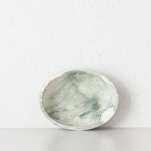 Juego de Fruteros Artizon Studio de Lujo, Diseño Elegante en Espiral, Resina Pulida Perlada Blanca, Ecológico, Duradero, Apto para Alimentos, Clásico - Product Image 4