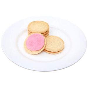 Wholesale Strawberry Cream Sandwich Cookies 85g Cream O Brand Sweet <b>Biscuit</b> Snack Competitive Price Export - Product Image 2