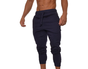 MATEX SPORTS Men's Autumn <b>Winter</b> Outdoor Sweatpants Zipper Casual Jogging Sports Running <b>Tight</b> Drawstring Closure Pants - Product Image 4
