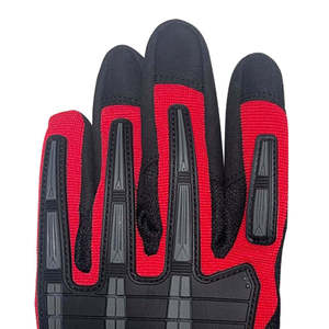 Gants de mécanicien antichoc respirants, antidérapants, à texture grainée, en polyester, pour travaux en zone pétrolière - Product Image 3
