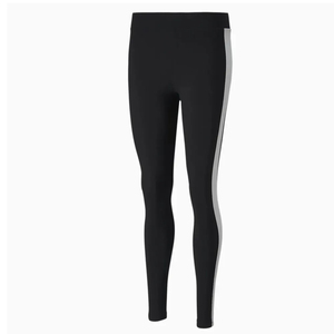 Leggings Deportivos de Cintura Alta con Franja Lateral para Mujer, Leggings Atléticos de Secado Rápido para Gimnasio, Correr y Uso Casual - Product Image 1
