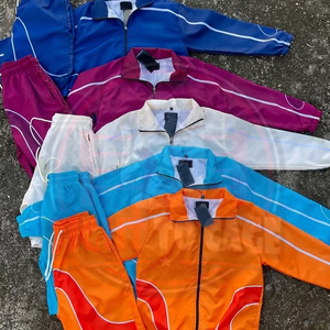 Buen Proveedor, Nueva Llegada, Conjunto de Pantalones Cortos y Chaqueta con Cierre de Alta Calidad para Hombre, Traje Deportivo, Logotipo Personalizado, Conjuntos Memory - Product Image 5