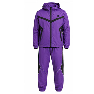Lightweight Men Windbreaker <b>Suit</b> Athletic Sportswear Set For Gym Training Walking And Everyday Active Comfort - Product Image 4
