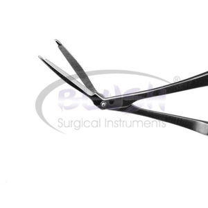 Ciseaux-pinces ophtalmiques combinés pliables pour la découpe de lentilles - Outil hospitalier d'<span class=keywords><strong>ophtalmologie</strong></span> par Blush Surgical - Product Image 4