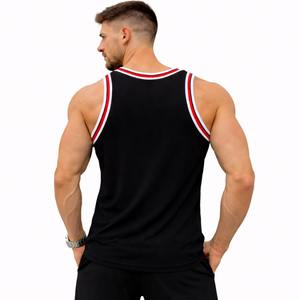 Proveedor OEM de Camisetas de Gimnasio, Camiseta sin Mangas con Estampado Personalizado, Pedido al por Mayor, Camiseta Deportiva de Algodón y Elastano, Exportación de Fábrica - Product Image 2