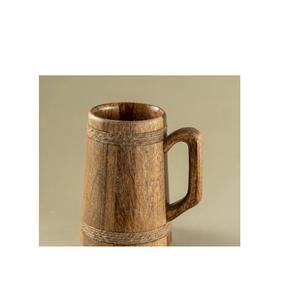 Tasses décoratives en bois qui apportent un charme inspiré de la nature aux espaces de repas, cafés, restaurants et maisons - Product Image 1