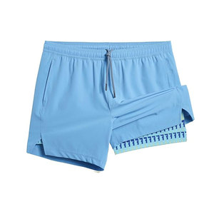 Shorts Deportivos para Hombre de la Mejor Calidad al por Mayor, Shorts de Gimnasio y Running de 5 Pulgadas, 2 en 1, de Secado Rápido - Product Image 6