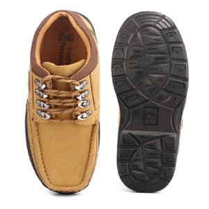 Camel Derby Footwear for <b>Men</b> Refined Casual Lace Up <b>Shoes</b> Contemporary Everyday Walking Design for Office Travel - Product Image 5