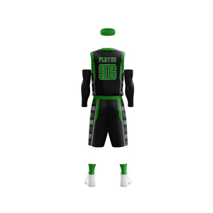 Tenue d'équipe de basketball unisexe professionnelle avec maillot double face et short de jeu personnalisable, nom d'équipe personnalisable, toutes saisons - Product Image 3