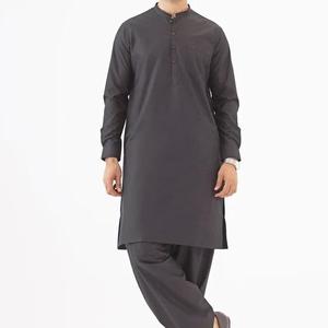Modern Slim Fit <b>Men</b> Shalwar Kameez Plain Design Custom Size <b>Kurta</b> Suit Bulk Wholesale Manufacturer 2026 - Product Image 6