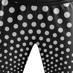 Pantalon de survêtement noir à pois pour homme, taille élastique, décontracté, léger, respirant, imprimé, pour l'été - Product Image 4