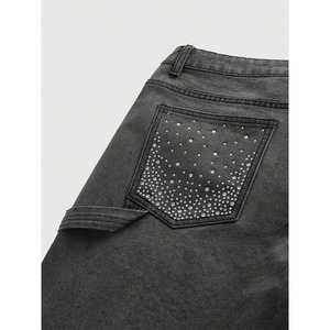 Short en strass pour homme à prix abordable, respirant, sur mesure, très tendance, confortable et au meilleur style - Product Image 4