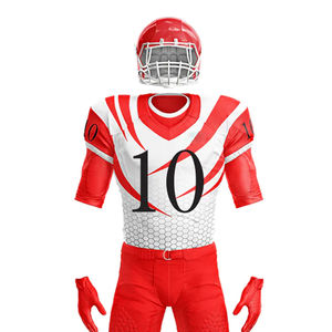 Uniforme de Fútbol Americano Hecho con Material 100% Poliéster, Impreso, Precio Razonable, Servicio OEM - Product Image 4