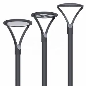 Hepu Hot Sell High Quality Outdoor LED Garden Pole Lamp post top lighting fixtures manufacturer 40W led street light