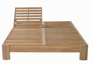 Outdoor Lounge Daybed Set Upholstered Wooden <b>Frame</b> <b>Sofa</b> <b>Bed</b> with Cushion for Villa Garden Hotel - Product Image 3