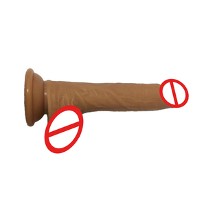 Dildo realista suave negro de silicona líquida, tapón anal impermeable con ventosa, juguete sexual manual para adultos, venta al por mayor - Product Image 5