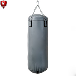 Sacos de Boxeo de Alta Calidad con Logotipo Personalizado, para Entrenamiento de Boxeo y Kickboxing, Hechos de Cuero PU/PVC, Rellenos de Algodón, 25 kg, Ligeros - Product Image 1