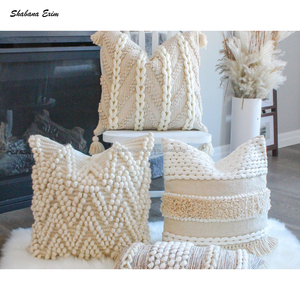 Fundas De Almohada indias Juego De Almohada marroquí bordado Dormitorio Funda De Almohada Bohemia interior - Product Image 1