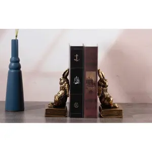 Sculpture d'animal religieuse en aluminium poli, faite à la main, de luxe artistique, plaquée, pour décoration moderne haut de gamme - Product Image 2