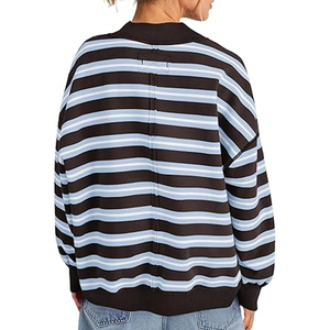 Women Turtleneck Pullover Heavyweight Cotton Lined Fleece Sweatshirt - Product Image 3