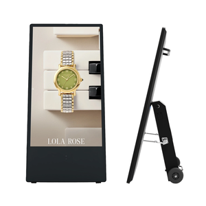 Écran publicitaire numérique pliable extérieur étanche IP65 personnalisé OEM le plus récent avec batterie, écran <span class=keywords><strong>tactile</strong></span> <span class=keywords><strong>portable</strong></span>, RoHS - Product Image 3